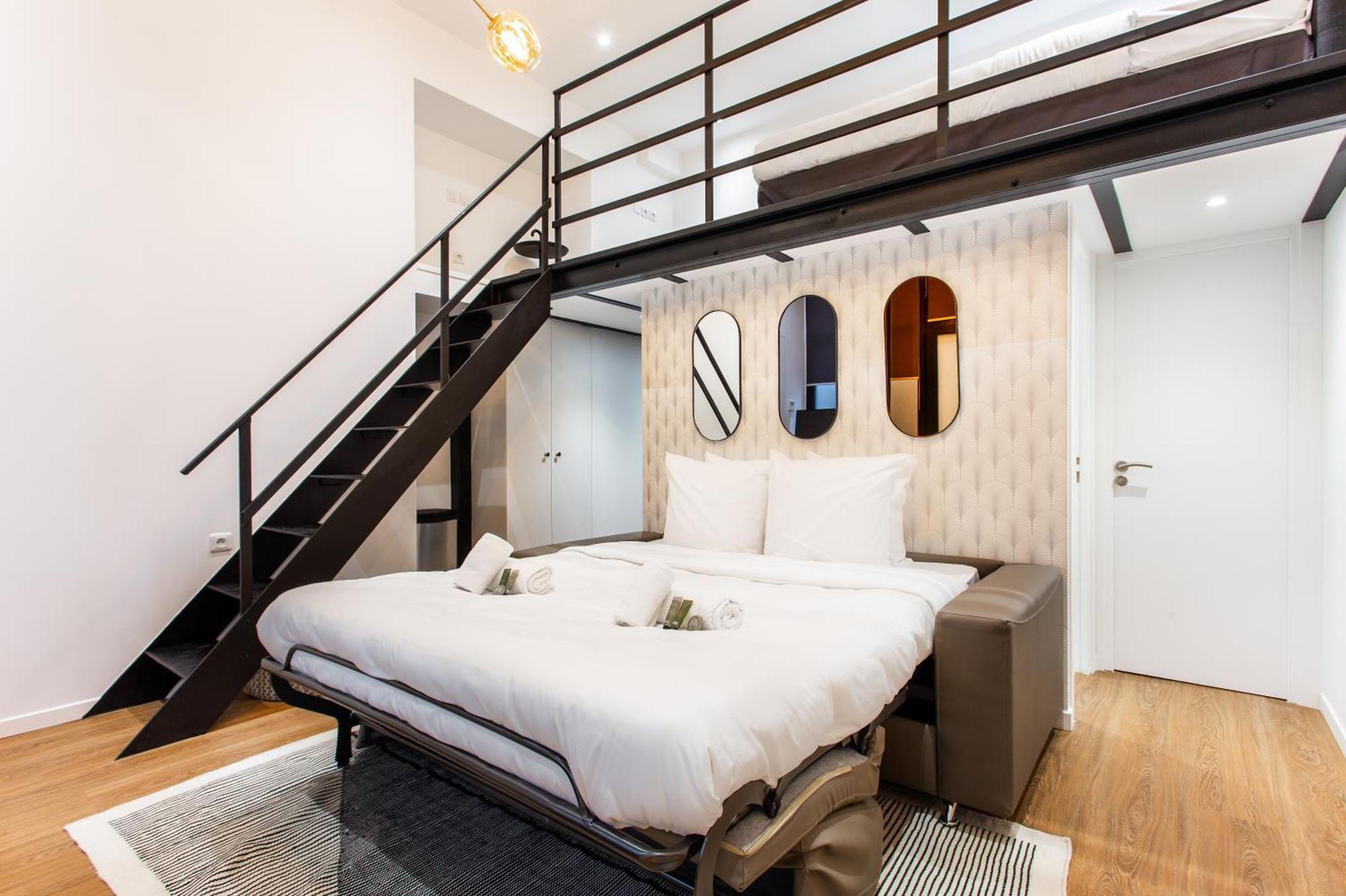 Apartamento Luxury Loft In París Habitación foto